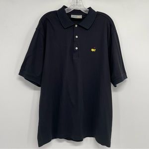 The Masters Augusta National Golf Shop Polo Mens Size L  60’s Mercerized